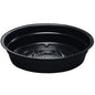 Curtis Wagner Plastics Black Vinyl Deep Plant Saucer