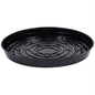 Curtis Wagner Plastics Black Vinyl Deep Plant Saucer