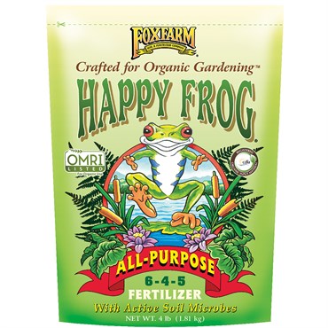 FoxFarm® Happy Frog® All-Purpose Fertilizer 6-4-5 - 4lb