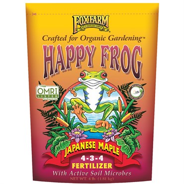 FoxFarm® Happy Frog® Japanese Maple Fertilizer 4-3-4- 4lb