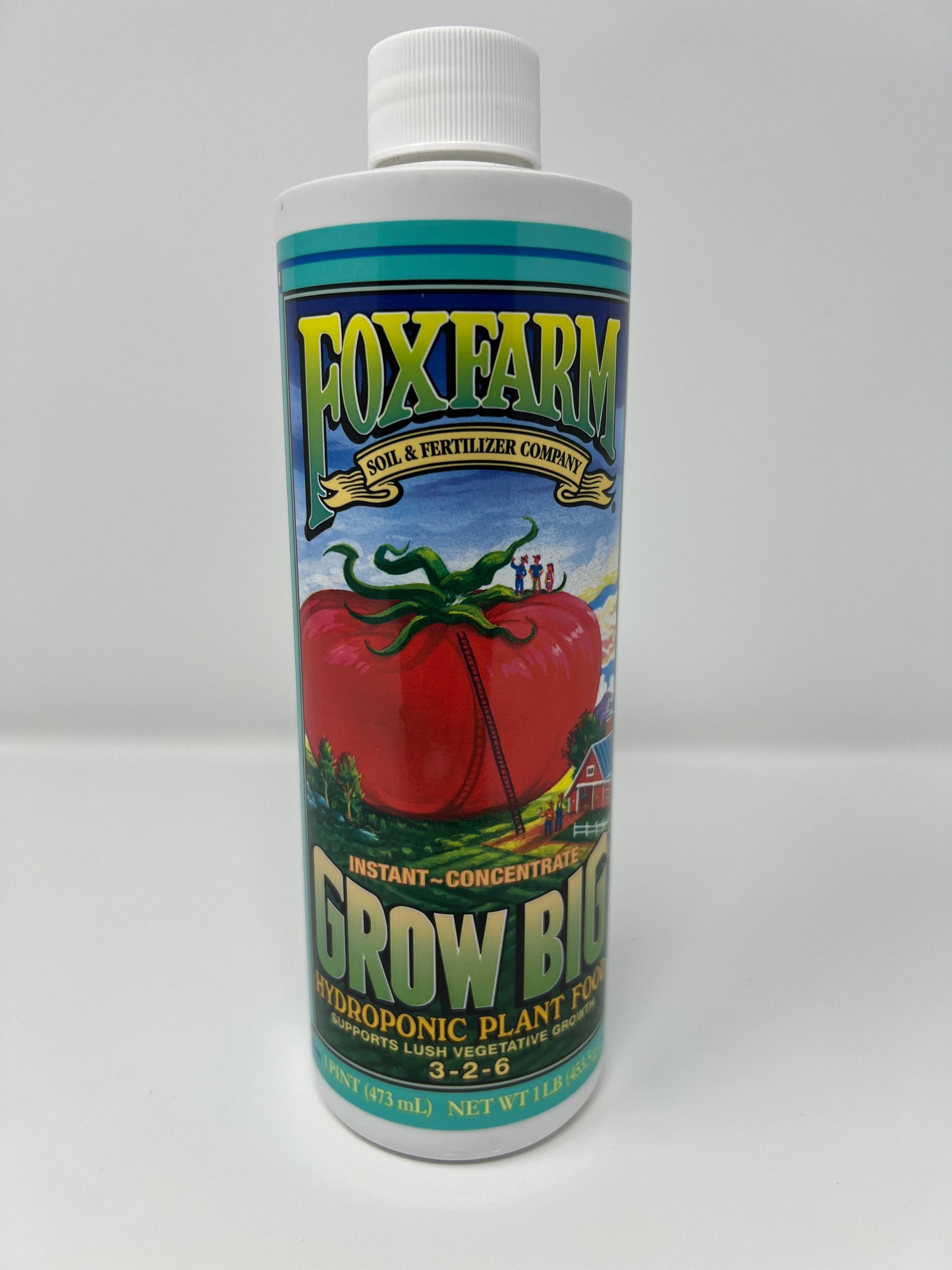 FoxFarm® Grow Big® Hydroponic Fertilizer 3-2-6 - 16oz - Concentrate