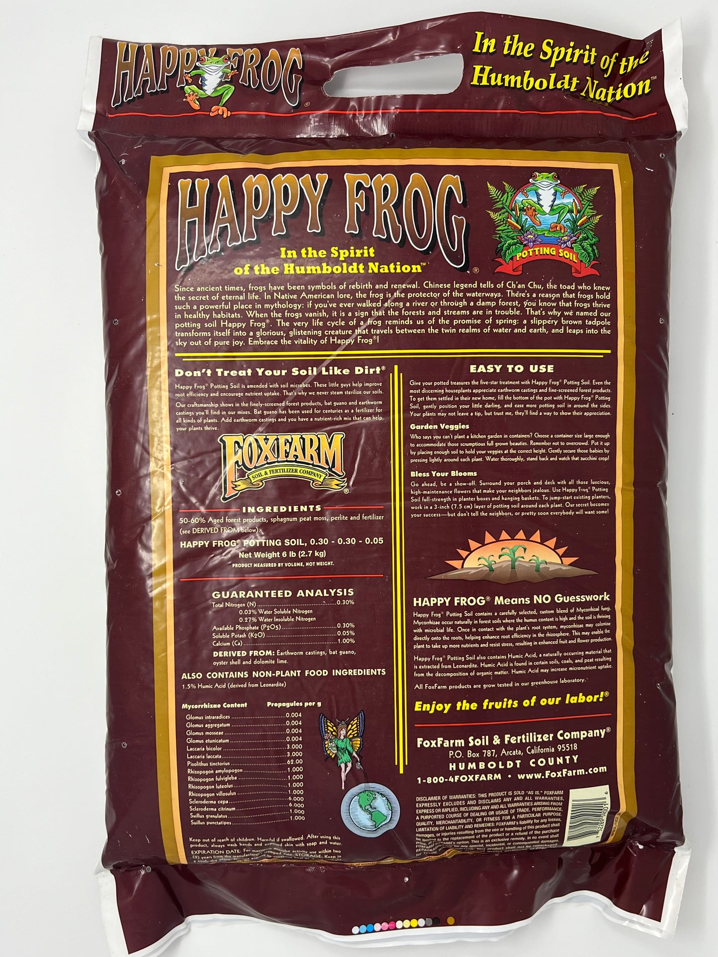 FoxFarm® Happy Frog® Potting Soil - 12qt Bag