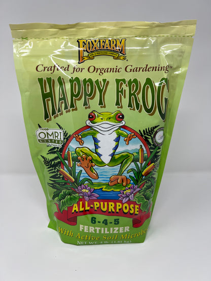 FoxFarm® Happy Frog® All-Purpose Fertilizer 6-4-5 - 4lb