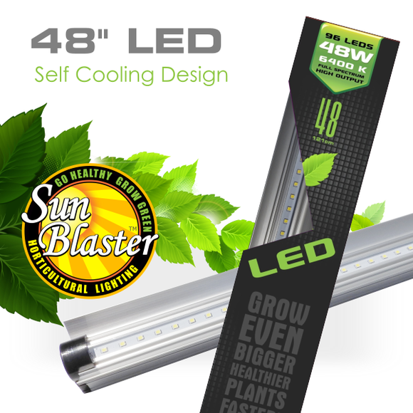 SunBlaster™ LED Strip Light with 6400K Prismatic Lens