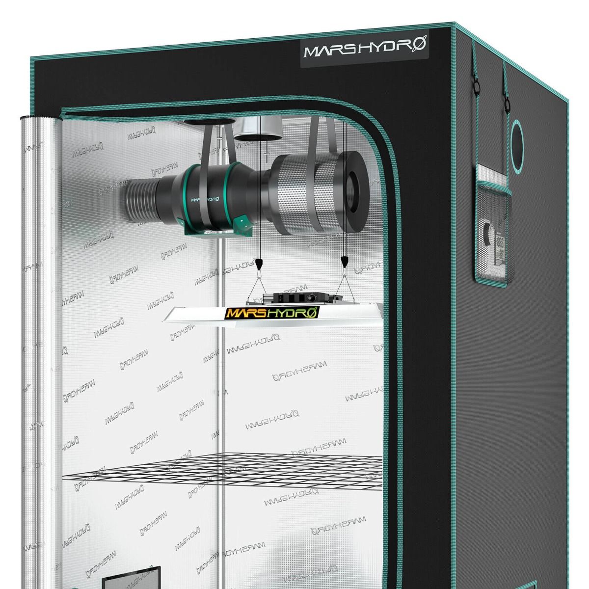 Mars Hyrdo TSL-2000, 300W Complete Indoor Grow Kit