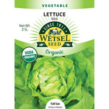 Organic Lettuce Seed - Bibb