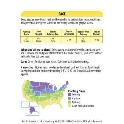 Sage Seeds